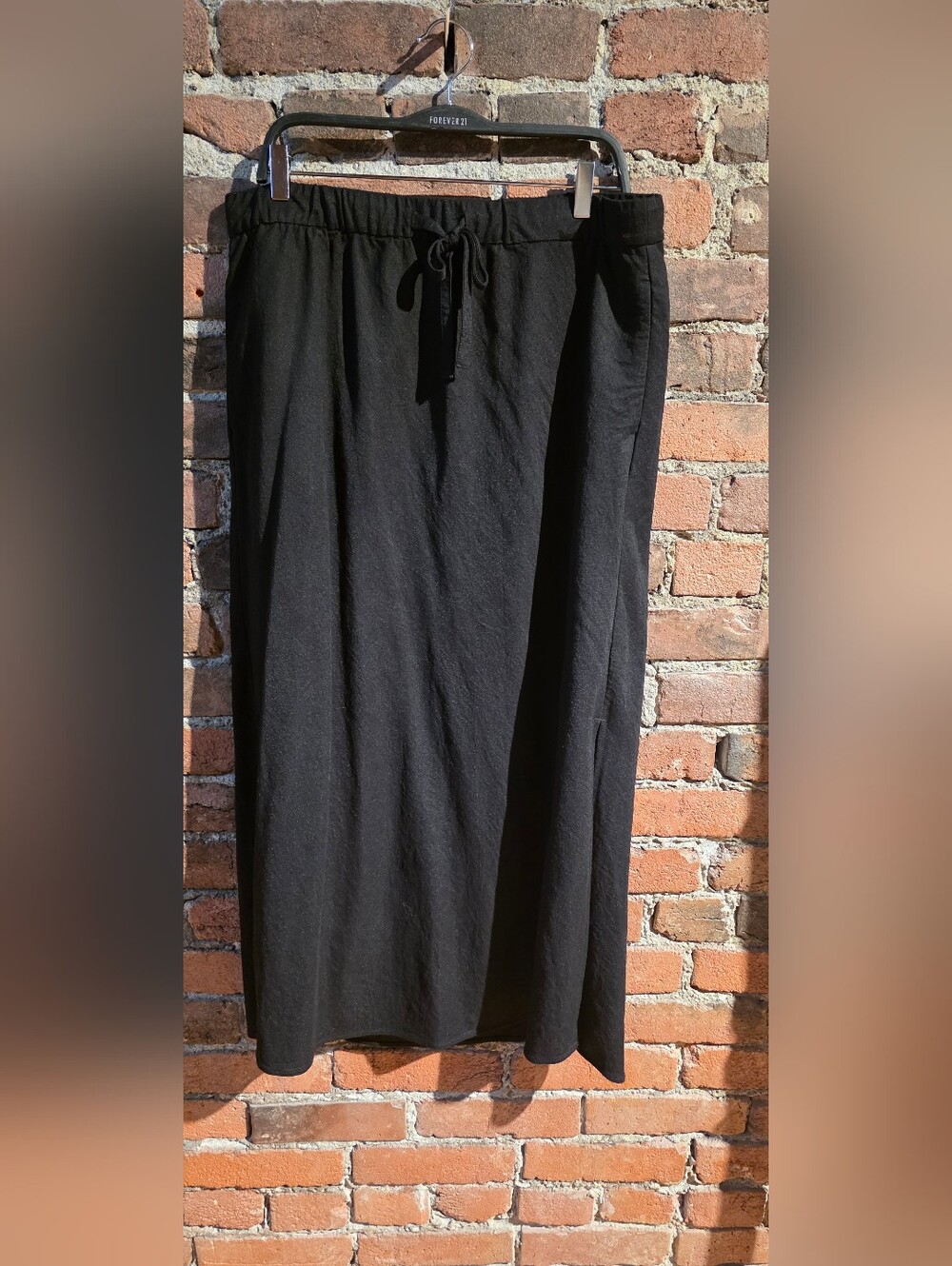 Reitmans Black Elastic Waist Skirt